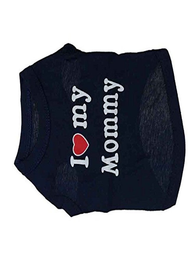 Nema NM Nema Puppy I Love My Mommy Vest Shirt (Black, Large) - Image 3